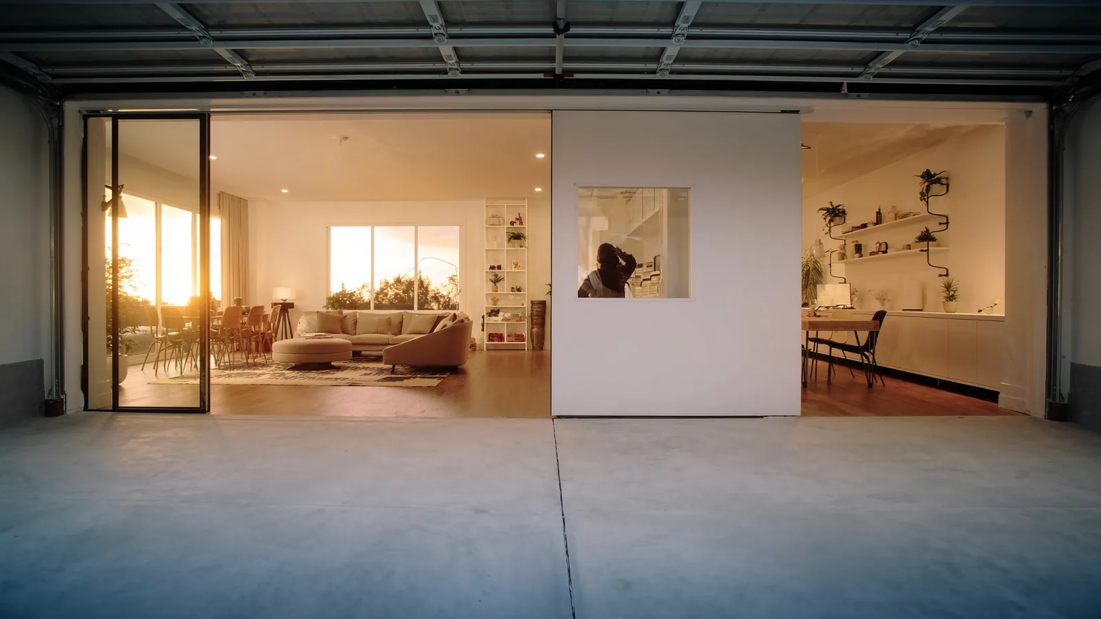 Tacoma garage to living space